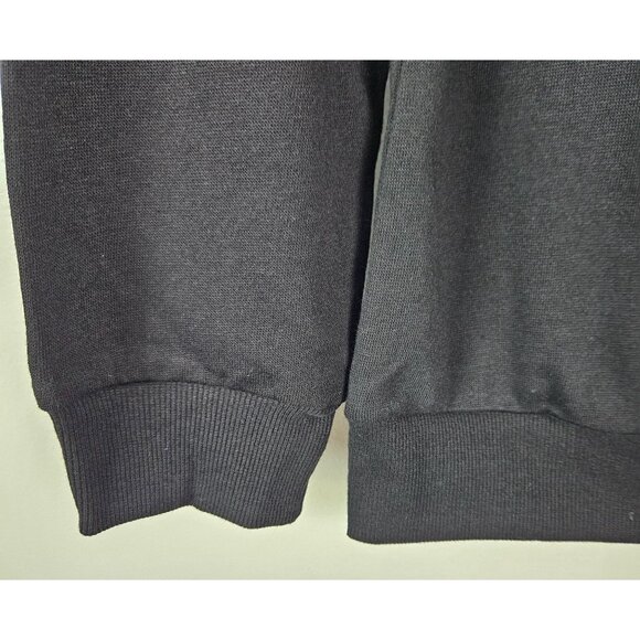 Holiday Adult Sweater Black Gnome Design Size Small Christmas Festive Holiday - Picture 5 of 6